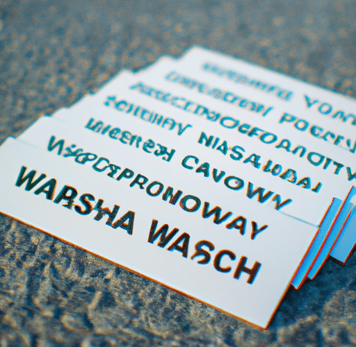 Gdzie w Warszawie zamówić tanie wizytówki?