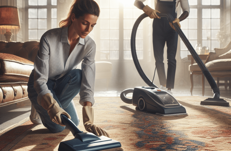 Czyszczenie dywanów krok po kroku – najlepsze metody i domowe sposoby na świeże wnętrze