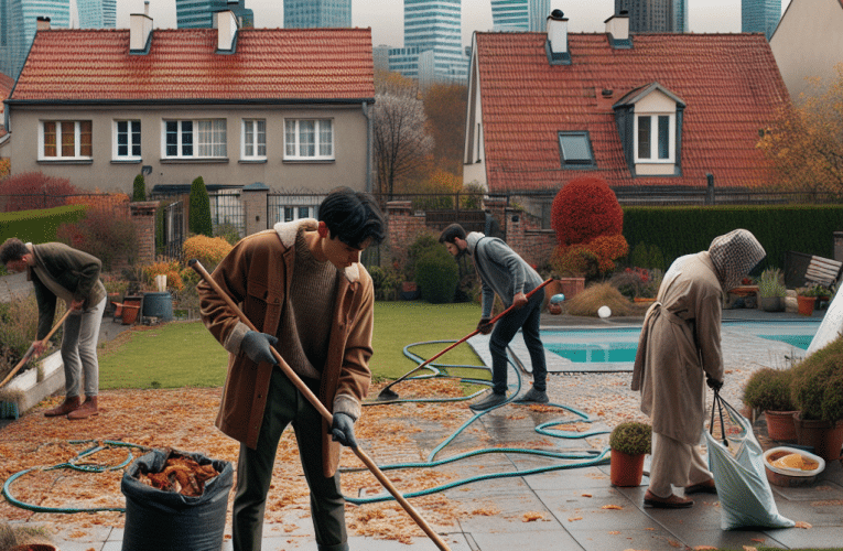 Sprzątanie posesji Warszawa – Jak efektywnie uporządkować przestrzeń dookoła domu w stolicy?