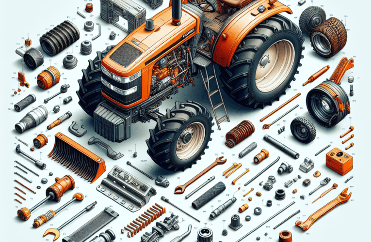 Części do ciągników Foton: Jak wybrać najlepsze komponenty do Twojego maszyn?