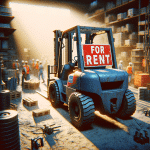 forklift truck for rent