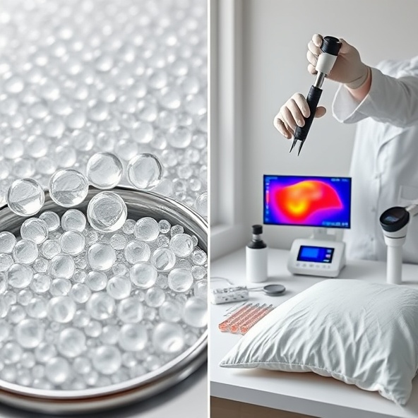 mikrokulki szklane wypełnienie do kolderek