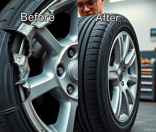 Czy naprawa felg aluminiowych wpływa na trwałość opon?