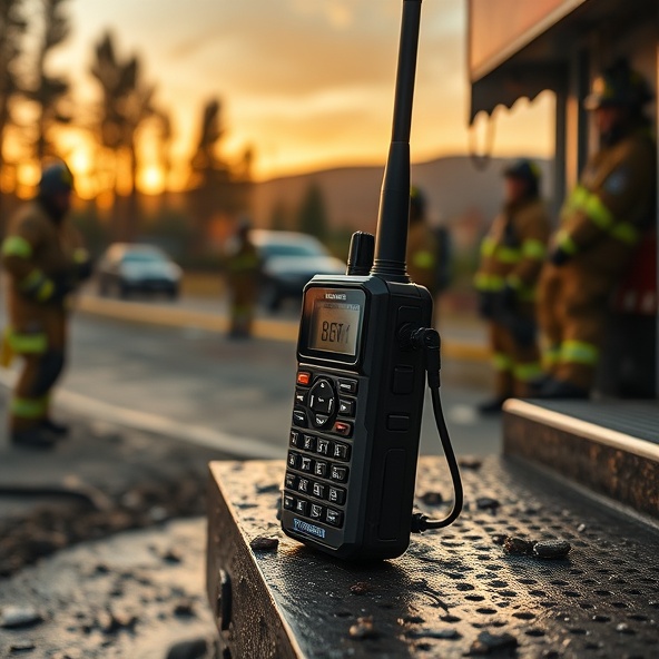 radiotelefon strażacki