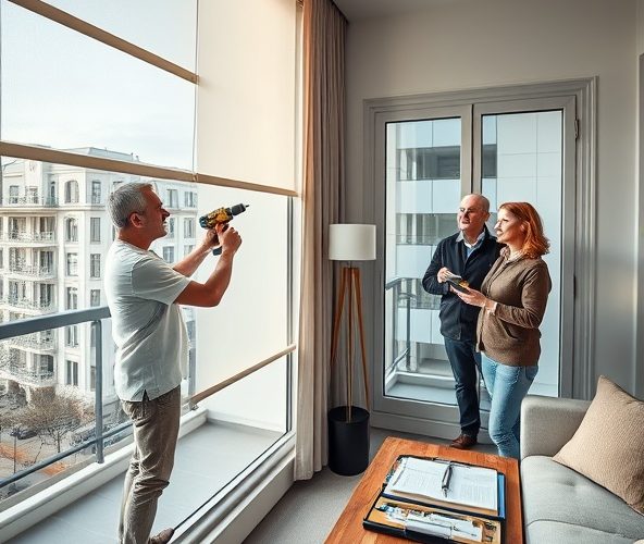 Czy samodzielny montaż rolet Warszawa Wilanów wymaga zgody wspólnoty?