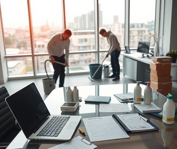 Jakie koszty uwzględnić w umowie na sprzątanie biur w Ursusie?