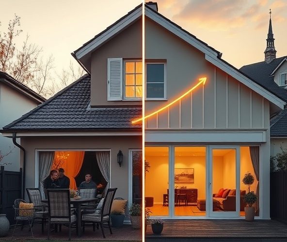 Czy zabudowa tarasu w Siedlcach zwiększy cenę domu i obniży rachunki?