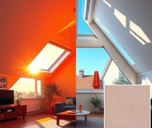 Czy rolety dachowe z powłoką refleksyjną obniżają temperaturę?