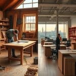 biurka drewniane warszawa