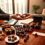 czekoladowe prezenty