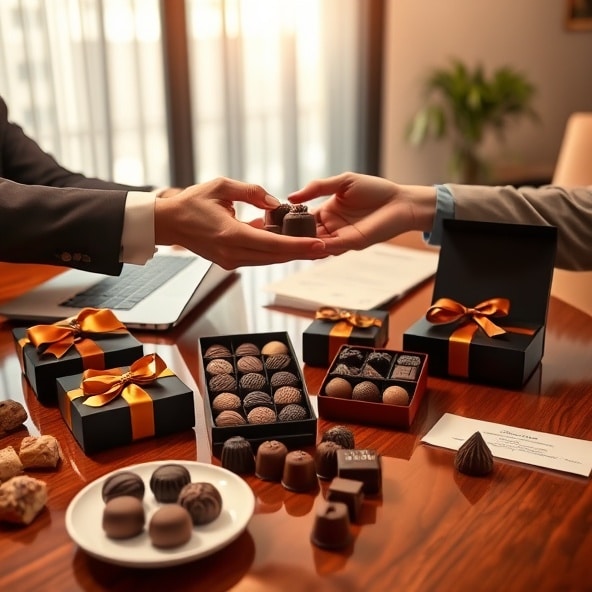 czekoladowe prezenty