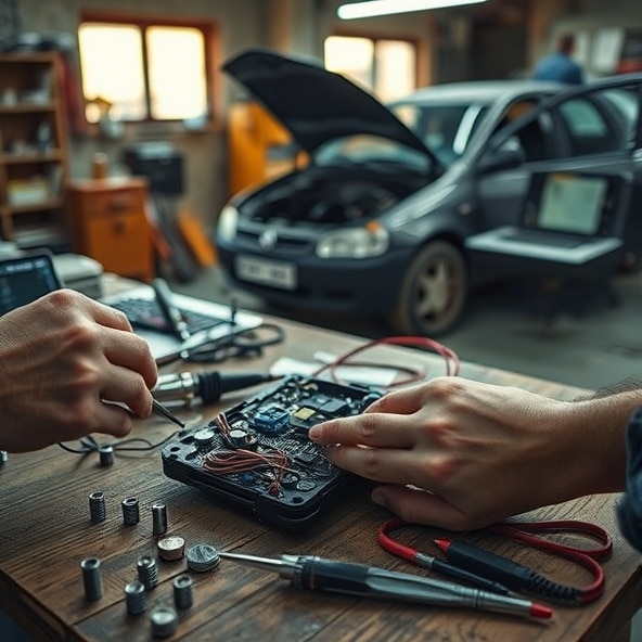 naprawa sterowników abs