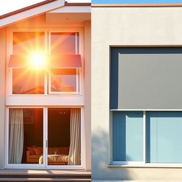 rolety zewnętrzne szare