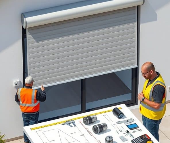 Jak dobrać silnik do rolety zewnętrznej przy dużych wymiarach okna?