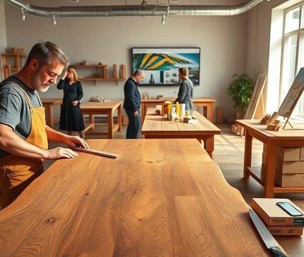 Jak producent stołów z litego drewna zwiększy sprzedaż bez kodowania?