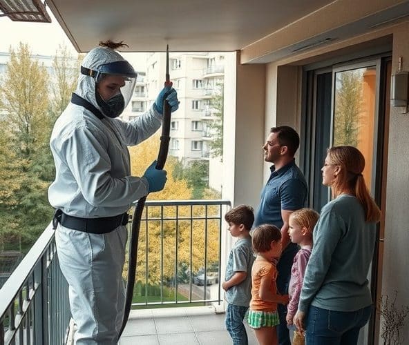 Czy zlecić usuwanie gniazd os na Mokotowie przy dzieciach w domu?