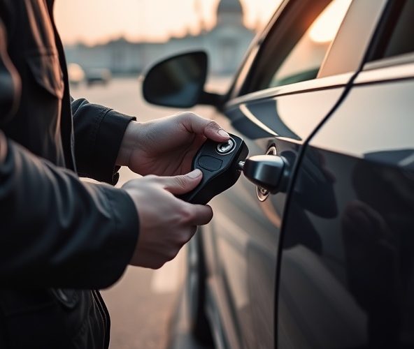 Jak bez uszkodzeń zlecić otwieranie zamków auta w Warszawie?