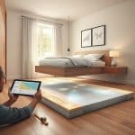 łóżka lewitujące