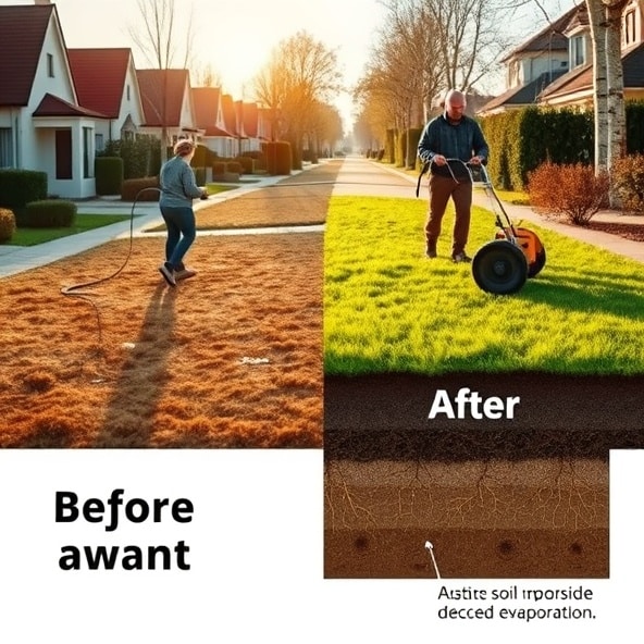 aeracja trawników michałowice