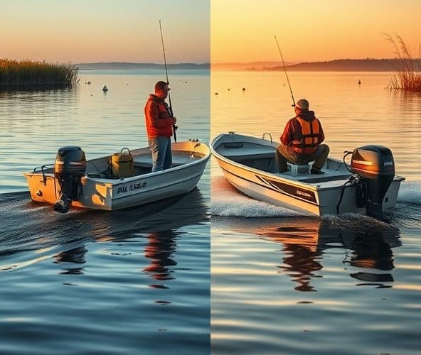 Jaki silnik do małej łodzi wędkarskiej na jezioro wybrać, by realnie zmniejszyć spalanie paliwa?