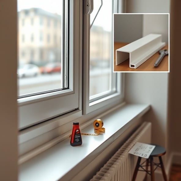 parapety wewnętrzne pcv wołomin