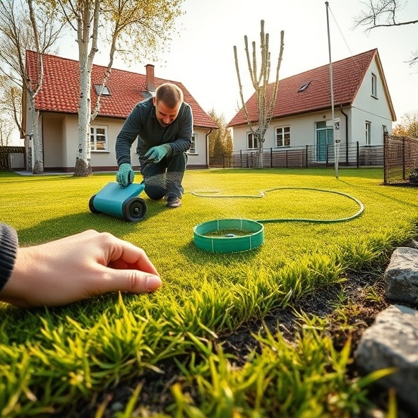 trawa z rolki książenice