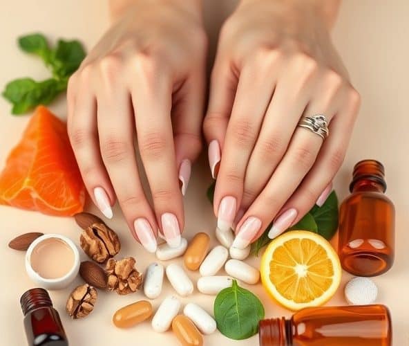 Jakie witaminy na paznokcie wybrać przy hybrydzie i kruszącej się płytce?