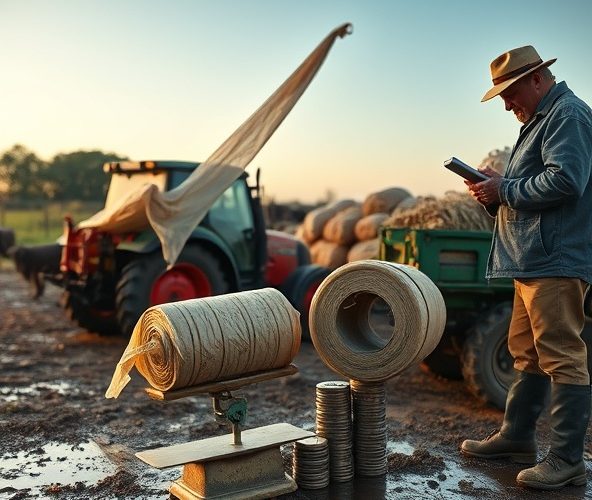 Czy zwijanie zużytych rękawów w gospodarstwie zwróci się w 12 mies?